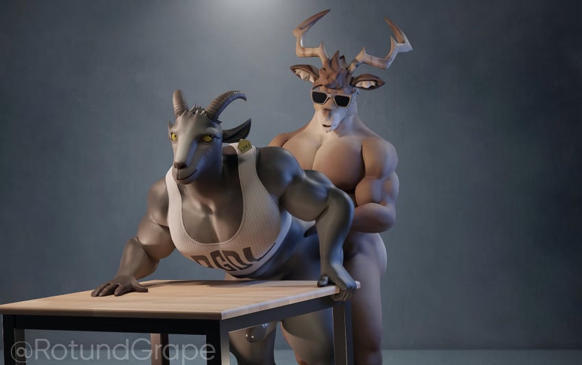 2boys a_goat_(fortnite) bending_forward bending_over bent_over bent_over_table bottom bottom_bent_over bottom_submitting bottoming dollymolly323 dolph_(fortnite) epic_games faggot femboy feminine feminine_body feminine_bottom feminine_homosexual feminine_male feminine_pose fortnite fortnite:_battle_royale gay goat_simulator holding_bottoms_hips holding_hips holding_onto_partner homosexual homosexual_male looking_at_partner looking_back muscles muscular ready_for_sex ready_to_fuck ready_to_take_cock rotund_grape submissive submit submitting_to_cock submitting_to_top topping vapormakes