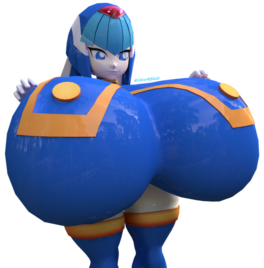 3d fairy_leviathan hyper hyper_breasts mega_man mega_man_zero shortstack silverrblade tagme