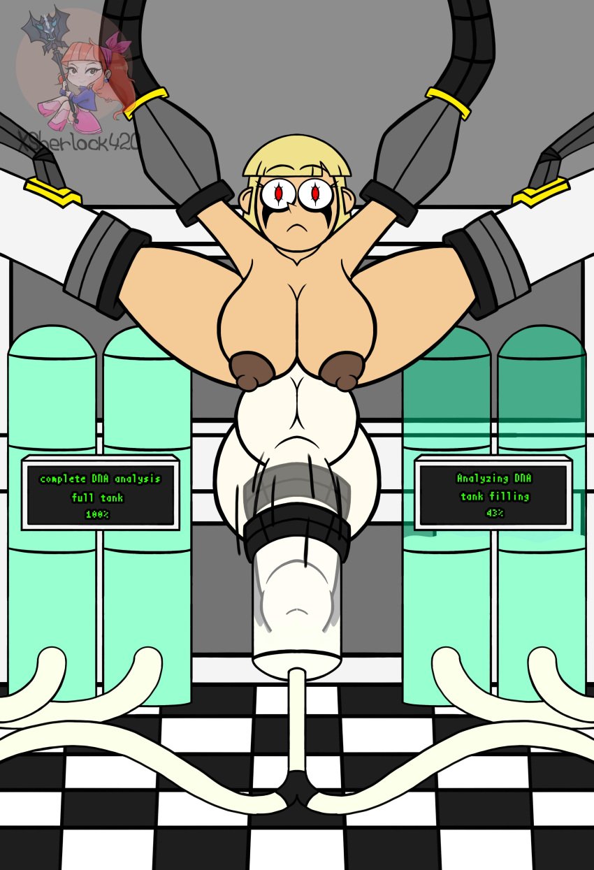 1futa 1toy 2d areolae balls big_balls big_breasts big_penis blonde_hair breasts cum cumshot dialogue dog_penis ejaculation english_text erection excessive_cum fanart futa_only futanari huge_balls huge_cock human kendall_perkins kick_buttowski knotted_penis legs_apart light-skinned_futanari light_skin long_hair looking_at_viewer milking milking_machine nipples nude penis penis_milking penis_milking_machine ponytail puffy_nipples red_eyes sex_doll solo text thick_thighs thighs tongue_out watermark wide_hips xsherlock420_(artist)