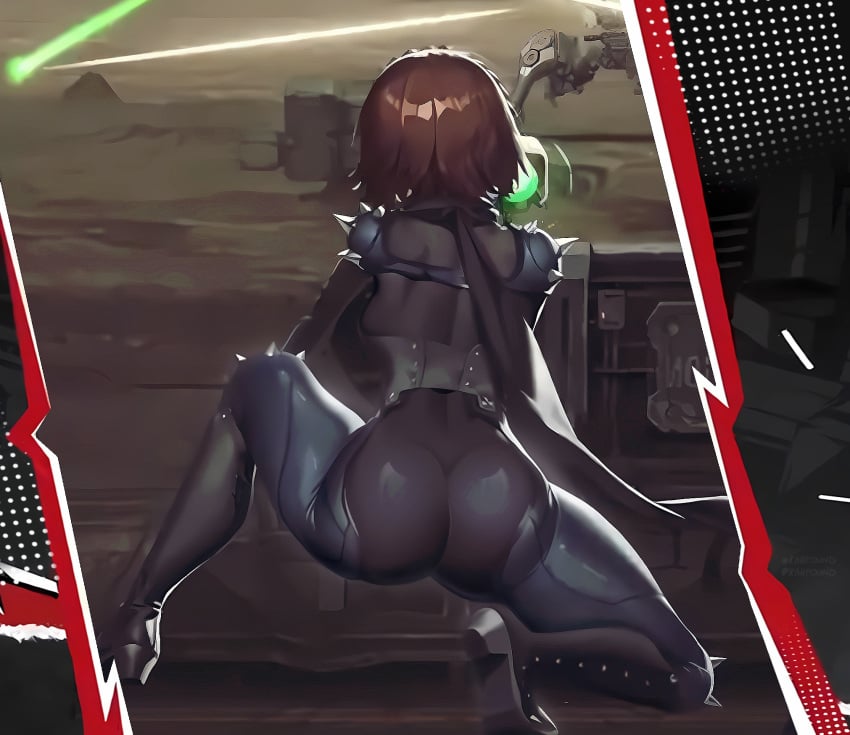 1girls 2026 ass ass_bigger_than_head ass_crack ass_focus atlus big_ass big_breasts big_butt bodysuit breasts brown_hair bubble_ass bubble_butt butt crossover crouching fat_ass fat_butt goddess_of_victory:_nikke heel_boots huge_ass huge_butt karfound large_ass large_butt makoto_niijima nikke persona persona_5 persona_5_royal phantom_thief_suit plump plump_ass plump_butt scarf shift_up shiny_ass shiny_breasts shiny_butt shooting short_hair tight_bodysuit tight_clothes tight_clothing white_skin white_skinned_female