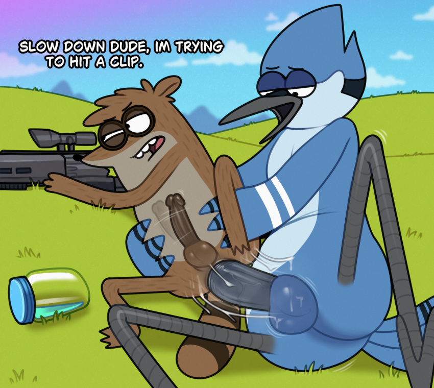 Mordecai (Regular Show) Rule 34 Image