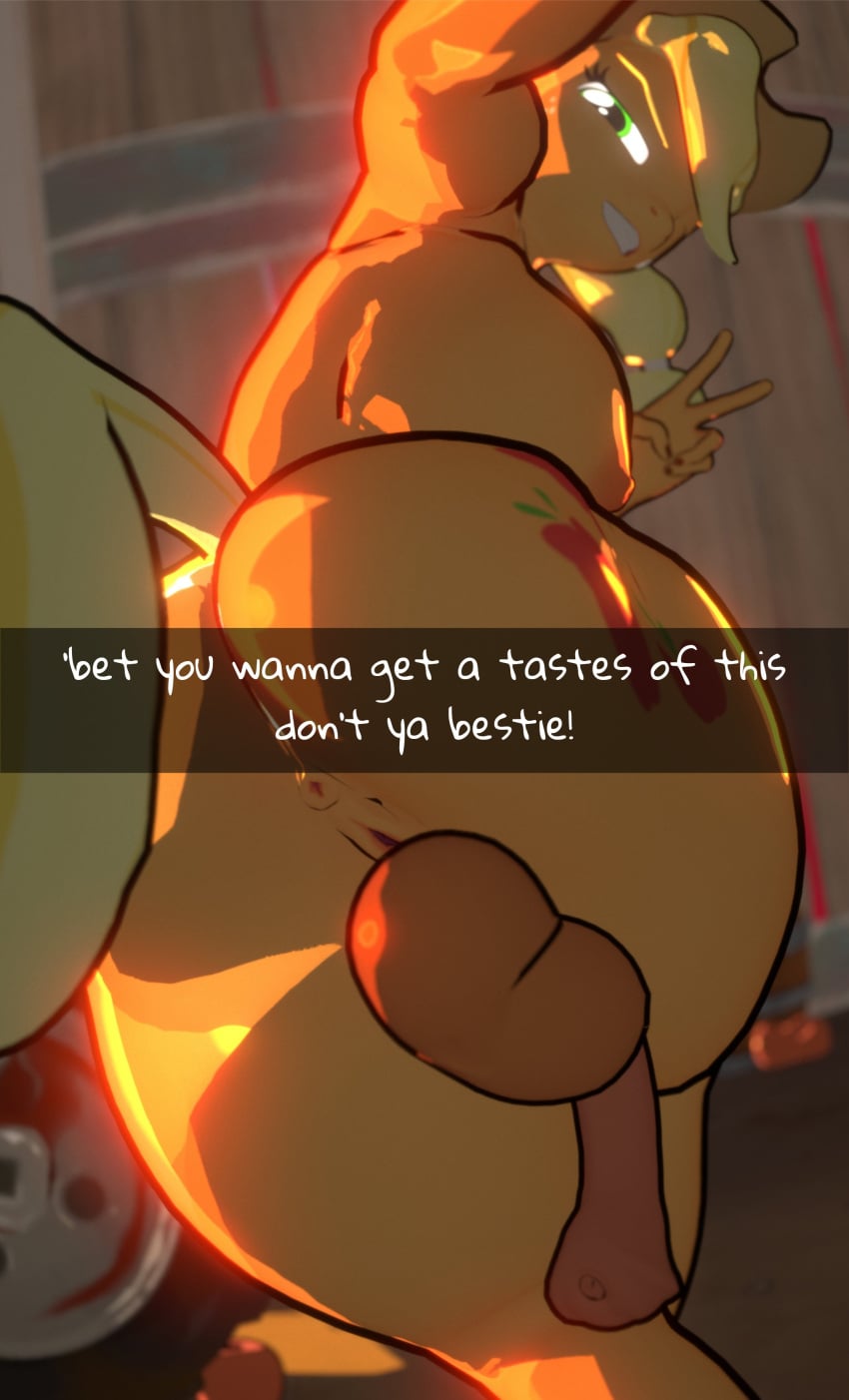 Applejack (Mlp) Rule 34 Image