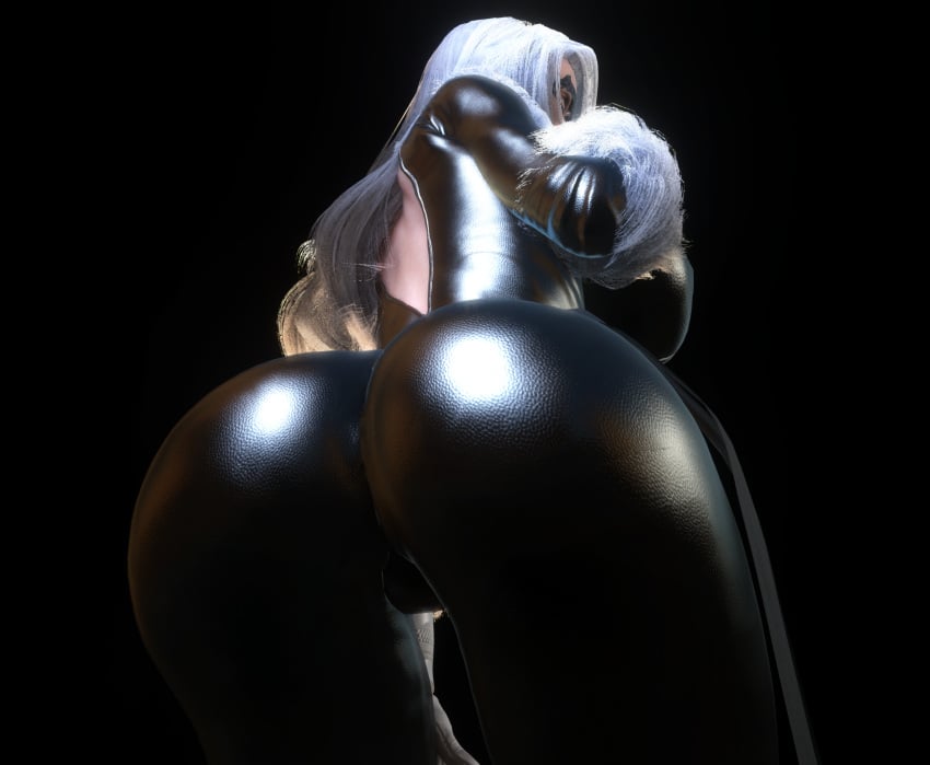 1girls 3d 3d_(artwork) alternate_ass_size alternate_breast_size ass ass_focus ass_shot backboob big_ass big_hips black_bodysuit black_cat_(cosplay) bodysuit breasts_bigger_than_head breasts_bigger_than_torso cleavage clothed clothed_female cosplay female female_only female_solo gigantic_breasts gloves heel_boots hips hourglass_figure huge_ass huge_breasts kate_beckinsale large_ass long_hair marvel marvel_comics selene_(underworld) sideboob skin_tight slim_waist small_waist solo solo_female thin_waist tight_clothing top_heavy underboob underworld vaako vampire vampire_girl wasp_waist white_hair wide_hips