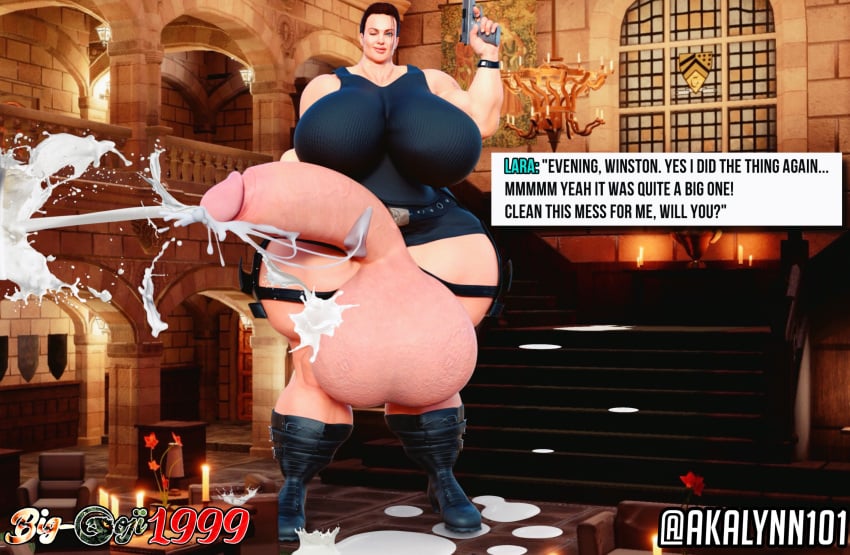 1futa 3d akalynn101 angelina_jolie cum edit futa_giantess futa_only futanari giantess huge_ass huge_balls huge_breasts huge_cock hyper hyper_ass hyper_balls hyper_breasts hyper_muscles hyper_penis lara_croft lara_croft_(angelina_jolie) mansion mini_giantess muscular muscular_arms muscular_futanari muscular_thighs solo tomb_raider