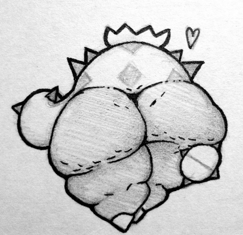 cacnea cactus giant_ass giant_hips heart holding_ass paper_drawing pencil_(artwork) plant plant_girl pokemon pokemon_(species) spikes_(anatomy) viewed_from_behind wearing_pants wide_hips