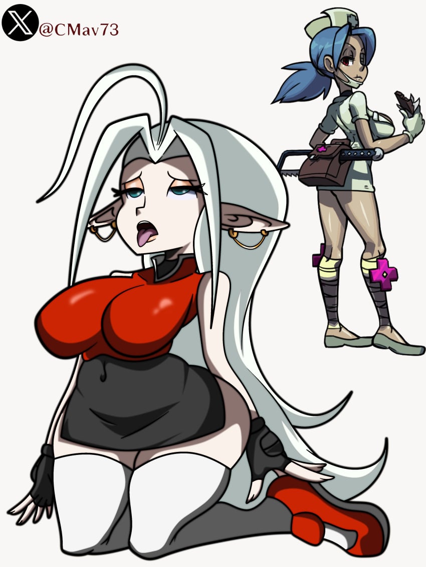 elves fan_character skullgirls tagme valentine_(skullgirls)