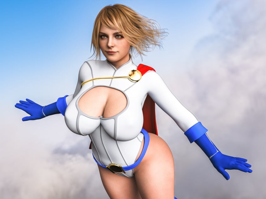 1girls 3d agent_4_tea_se7en arms_spread ashley_graham ashley_graham_(ella_freya) ass bare_thighs beautiful_background belt belt_buckle big_ass big_breasts big_butt blonde_female blonde_hair blonde_hair_female blue_belt blue_eyes blue_gloves boob_window breast_window breasts cape capelet cleavage cleavage_cutout cleavage_window clouds cosplay costume crossover curvaceous curves curvy curvy_ass curvy_body curvy_female curvy_figure curvy_hips curvy_thighs cute cute_expression cute_face cute_female cute_girl cute_smile dc dc_comics ella_freya fair-skinned_female fair_skin female female_focus female_only fit fit_female floating floating_in_air flying girl_only girly gloves hair_blowing high_resolution highres hips hourglass_figure huge_breasts in_the_sky leotard light-skinned_female light_skin lips looking_away medium_hair nipple_bulge pale-skinned_female pale_skin pink_lips power_girl power_girl_(cosplay) red_cape render resident_evil resident_evil_4 resident_evil_4_remake shiny_hair short_hair sky smile smiling solo solo_female solo_focus spandex superhero_costume superheroine thick thick_thighs thighs thong_leotard tight_clothes tight_clothing tight_fit tight_suit tights voluptuous voluptuous_female white_leotard wide_hips