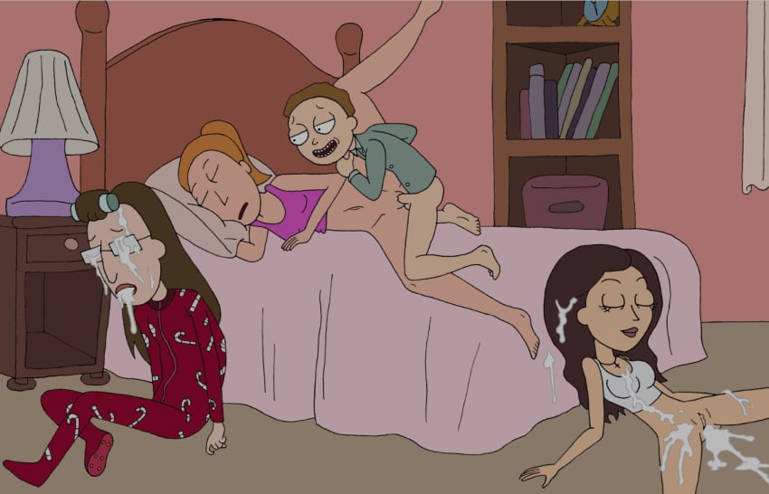 anonymanonymus brother brother_and_sister cum cum_in_mouth cum_in_pussy cum_on_body cum_on_breasts cum_on_face cum_on_glasses incest morty_smith nancy_(rick_and_morty) rape raped rick_and_morty siblings sister sleep_molestation sleep_rape sleep_sex sleeping sleepover summer_smith tricia_lange