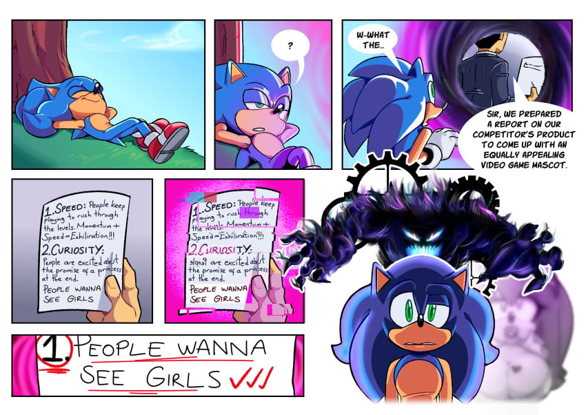 1girls bimbo bimbofication brain_drain comic gender_transformation genderswap_(mtf) huge_breasts hypnosis mind_control missphase multiple_boys rule_63 school_uniform schoolgirl sonic_(series) sonic_the_hedgehog sonic_the_hedgehog_(series) text time_travel unaware