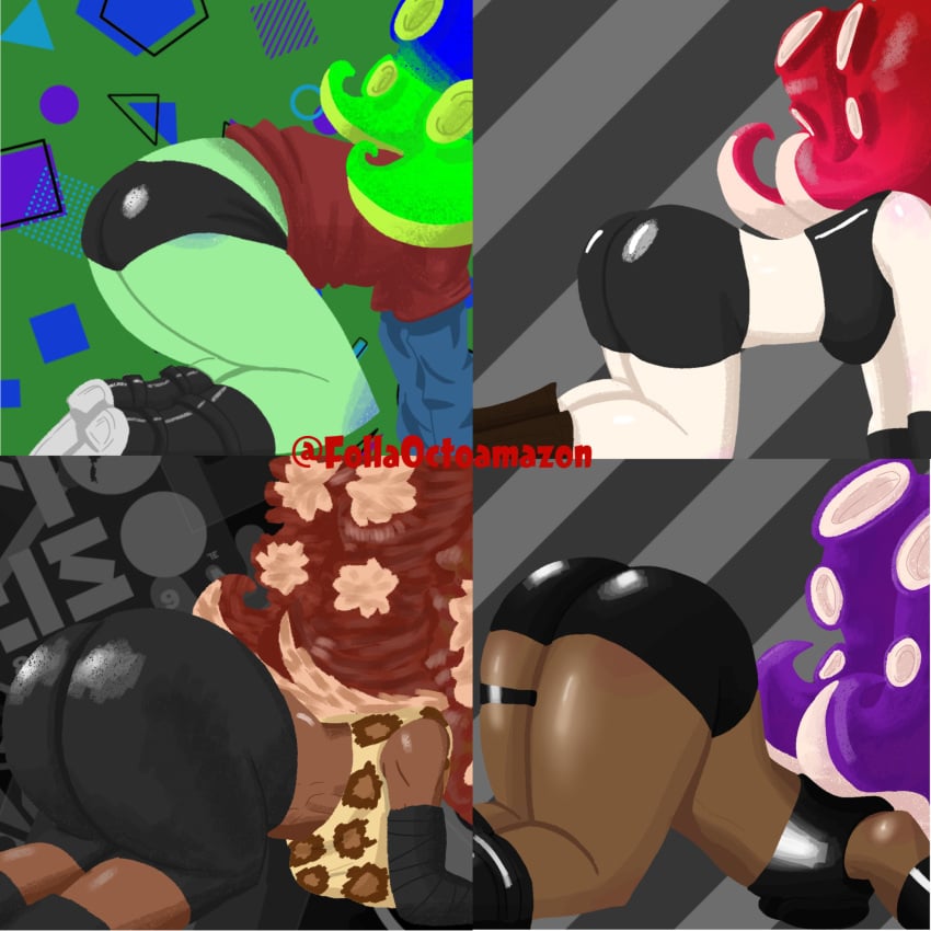 beginner_intermediate_advanced_expert fuzzy_(splatoon) fuzzy_octoling octarian octoling octoling_girl octoling_rival sanitized_octarian sanitized_octoling splatoon tagme