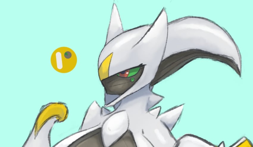 arceus artesjsc big_breasts breasts cleavage female huge_breasts pokemon pokemon_(species) tagme