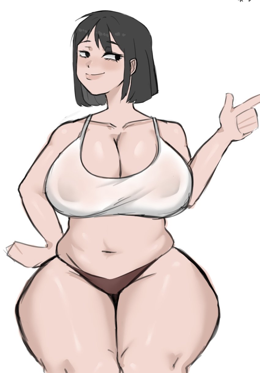 anime anime_style big_breasts huge_ass oppai orginal_character thick_ass thick_thighs