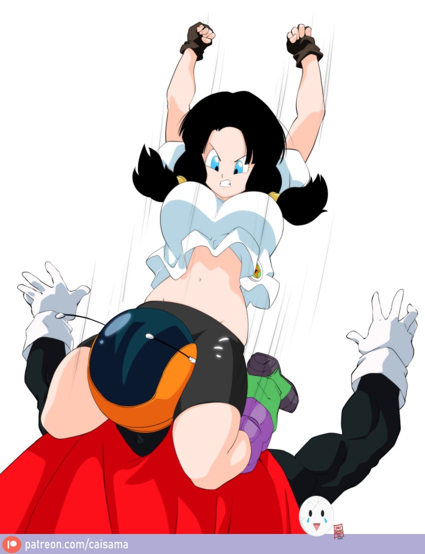 caisama dragon_ball dragon_ball_z great_saiyaman son_gohan tagme videl