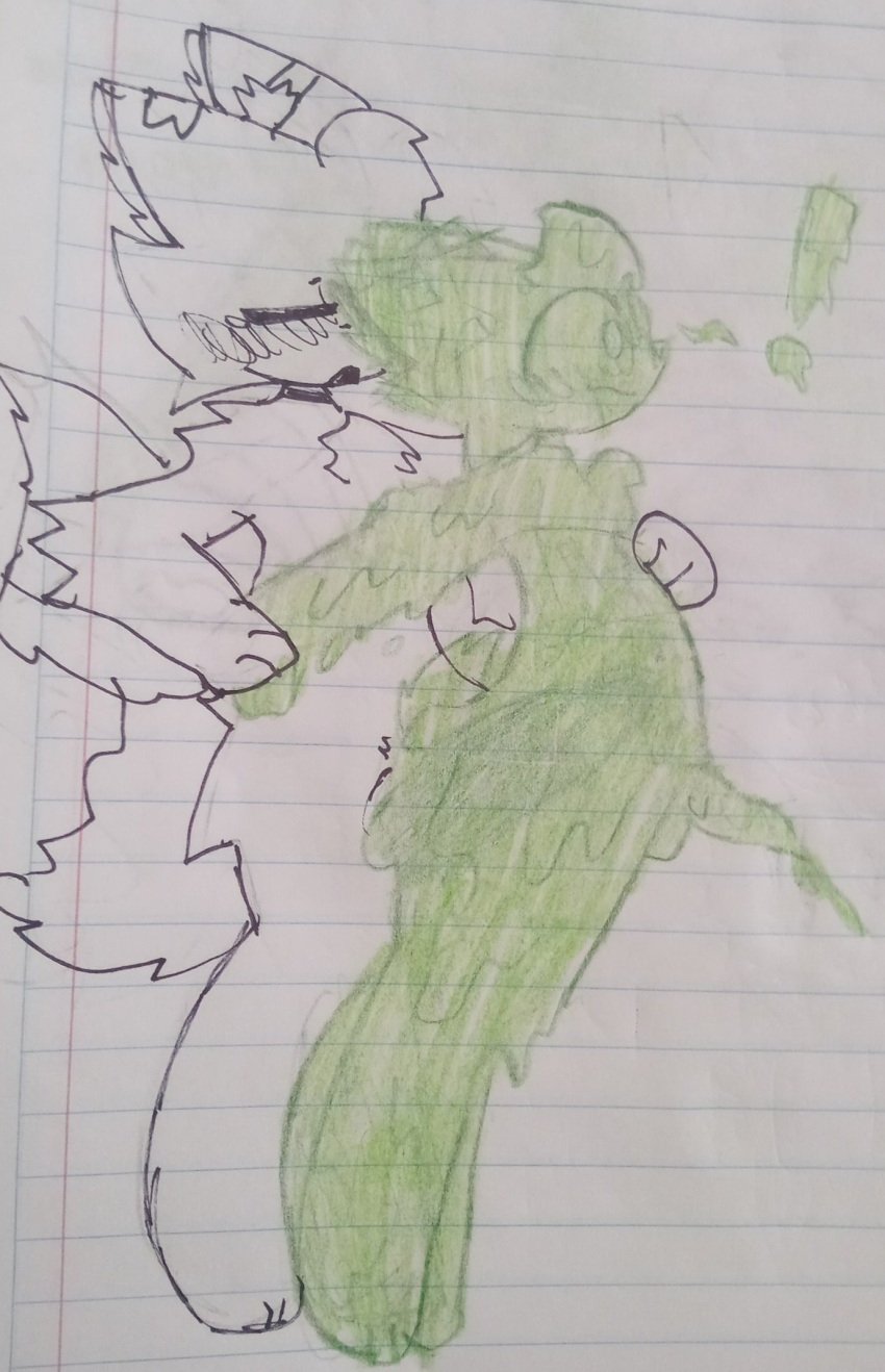 2boys anal anal_sex ass boxy boxy_(artist) cum_inside furry furry_ass furry_ears furry_female furry_male gay gay_sex green_body green_fur homosexual male male/male male_only male_penetrating male_penetrating_male orgasm_face slime slime_(substance)