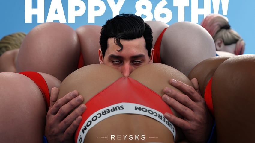 1boy 3d anniversary ass ass_in_face batman_(series) big_ass big_breasts black_hair blonde_hair breasts brown-skinned_female brown_body brown_skin bust busty celebration cousins cunnilingus curvaceous curvy curvy_figure dark-skinned_female dark_hair dark_skin dc dc_comics demigod demigoddess diana_prince digital_media_(artwork) earth_2 fit fit_female happy_birthday harem harleen_quinzel harley_quinn hero heroine hips hourglass_figure huge_ass huge_breasts humanoid incest interracial interracial_sex justice_league justice_society_of_america kara_danvers kara_zor-el karen_starr kryptonian large_ass large_breasts legs light-skinned_female light_skin lips male male_focus mari_jiwe_mccabe multiple_females multiple_girls partial_female power_girl rysketches slim_waist sports_bra sports_panties straight suicide_squad:_kill_the_justice_league supergirl superhero superheroine superman superman_(series) superman_(suicide_squad_game) thick thick_hips thick_legs thick_thighs thighs top_heavy villain villainess vixen_(dc) voluptuous voluptuous_female waist wide_hips wonder_woman wonder_woman_(series)