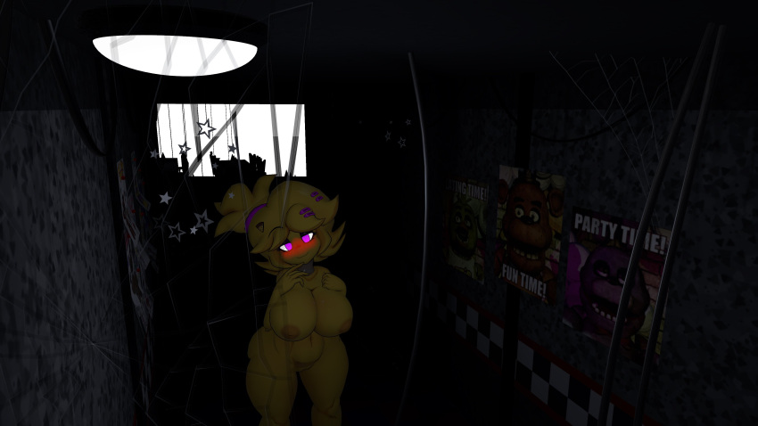 a1animatronic chica_(cally3d) chica_(fnaf) chiku five_nights_at_freddy's fredina's_nightclub solo tagme vrchat