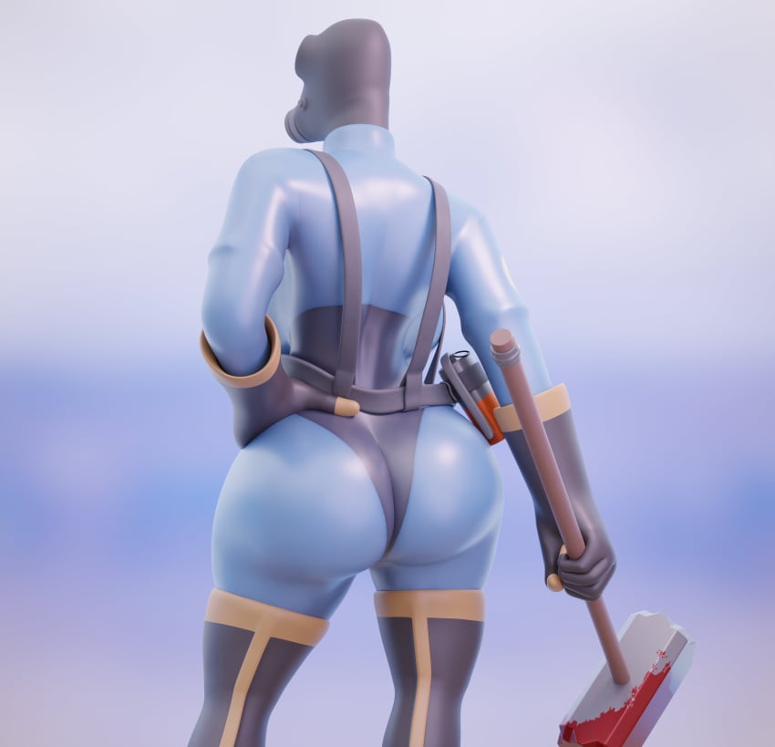 2020s 2024 3d 3d_(artwork) ass ass big_ass big_breasts big_butt big_thighs blue_latex breasts busty dat_ass female female_focus female_only fempyro gas_mask hand_on_hip hi_res highres hips hourglass_figure large_ass large_breasts large_butt large_thighs latex latex_bodysuit latex_gloves pyro round_ass sebsblender solo solo_female solo_focus team_fortress_2 thick_thighs thighs valve voluptuous wide_hips