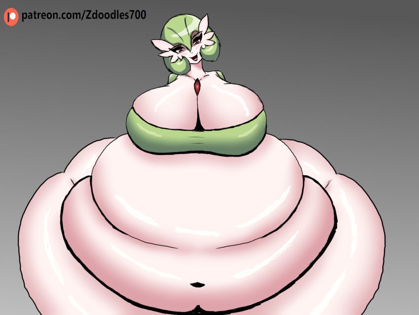 big_belly gardevoir hyper_ass hyper_thighs large_ass large_breasts large_thighs massive_ass massive_belly massive_thighs pokemon pokemon_(species) tagme weight_gain yandere zoelovesguts