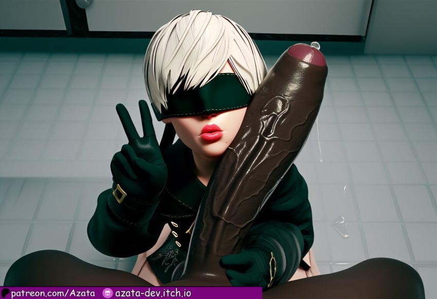 1femboy 2boys 3d absurdly_large_cock ai_generated ass azataai belly_button blindfold blowjob condom_on_penis dark-skinned_male dark_alley daylight dumpster erect_nipples femboy feminized_male fishnet_stockings flat_chest foreskin gloves heels interracial jacket_open licking_penis licking_penis_tip lipstick male nier:_automata nier_(series) nipple_bulge nipples partially_retracted_foreskin penis penis_on_cheek penis_on_penis perfect_body pink_lips queen_of_spades retracted_foreskin saliva_string serious_look short_hair slave_collar small_penis squatting standing string_bikini sweet_smile thick_ass thick_thighs tongue_out uncircumcised uncut used_condom white_hair yaoi yorha_9s younger_male