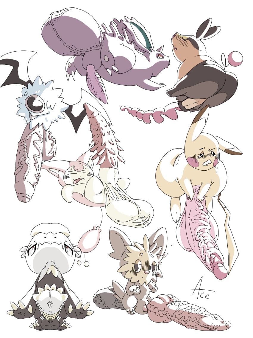 Generation 1 Pokemon (Nintendo) Rule 34 Image