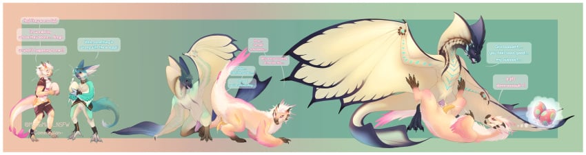 absurd_res animal_genitalia animal_penis anthro anthro_to_feral anus ass avali avian blush bodily_fluids capcom claws clothed clothing colored cum digital_drawing_(artwork) digital_media_(artwork) dinosaur dragon duo erection european_mythology feathered_wings feathers feet female feral feral_on_feral feral_transformation flying_wyvern fur genital_fluids genitals green_body growth gynomorph gynomorph/male hair herm hi_res impregnation intersex intersex/male legiana male male/female male_penetrating momomichi_nsfw monster_hunter multi_ear mythological_creature mythological_scalie mythology nude open_mouth penetration penile penis prehistoric_species pussy reptile scalie seikret sex shaded simple_background species_transformation surprised tail text toes tongue transformation transformation_through_magic watermark western_dragon winged_arms wings wyvern