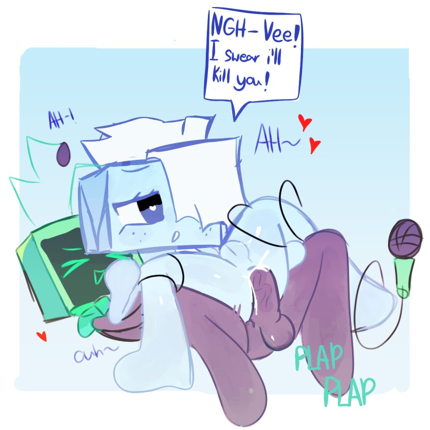 dandy's_world dandys_world female female_focus female_only futa_on_female penis_in_pussy penis_penetration pussy pussy_penetration roblox robot_penis tisha_(dandy's_world) tissue_box traced tv_head tv_screen two_girls vaginal_penetration vee_(dandy's_world)