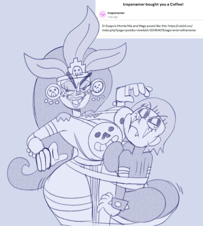 Mags (El Guapo Vs The Narco Vampires) Rule 34 Image