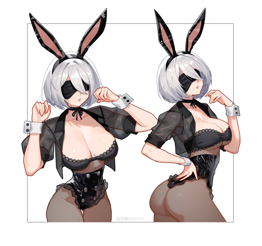 Yorha 2b (Nier) Rule 34 Image