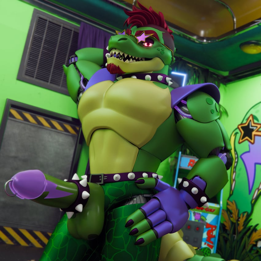 Montgomery Gator (Fnaf) Rule 34 Image