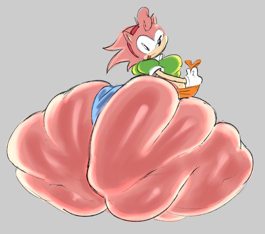 Amy Rose (Sega) Rule 34 Image