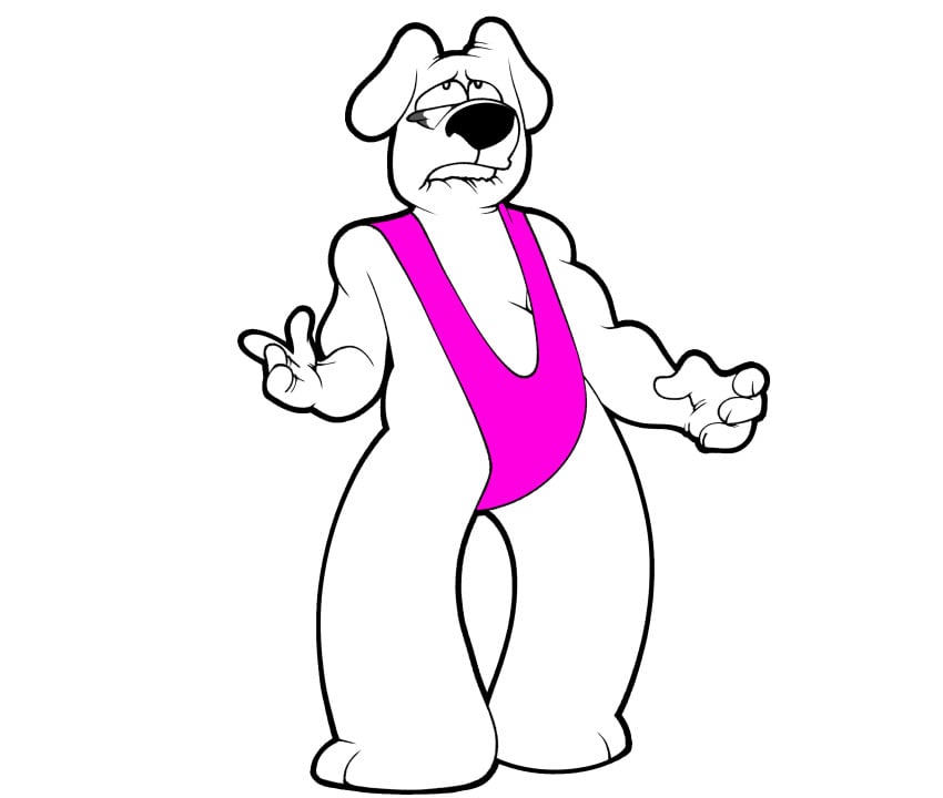 adultpartypunch atomic_wedgie brian_griffin family_guy null_bulge orgasm orgasm_face panties solo solo_male toony