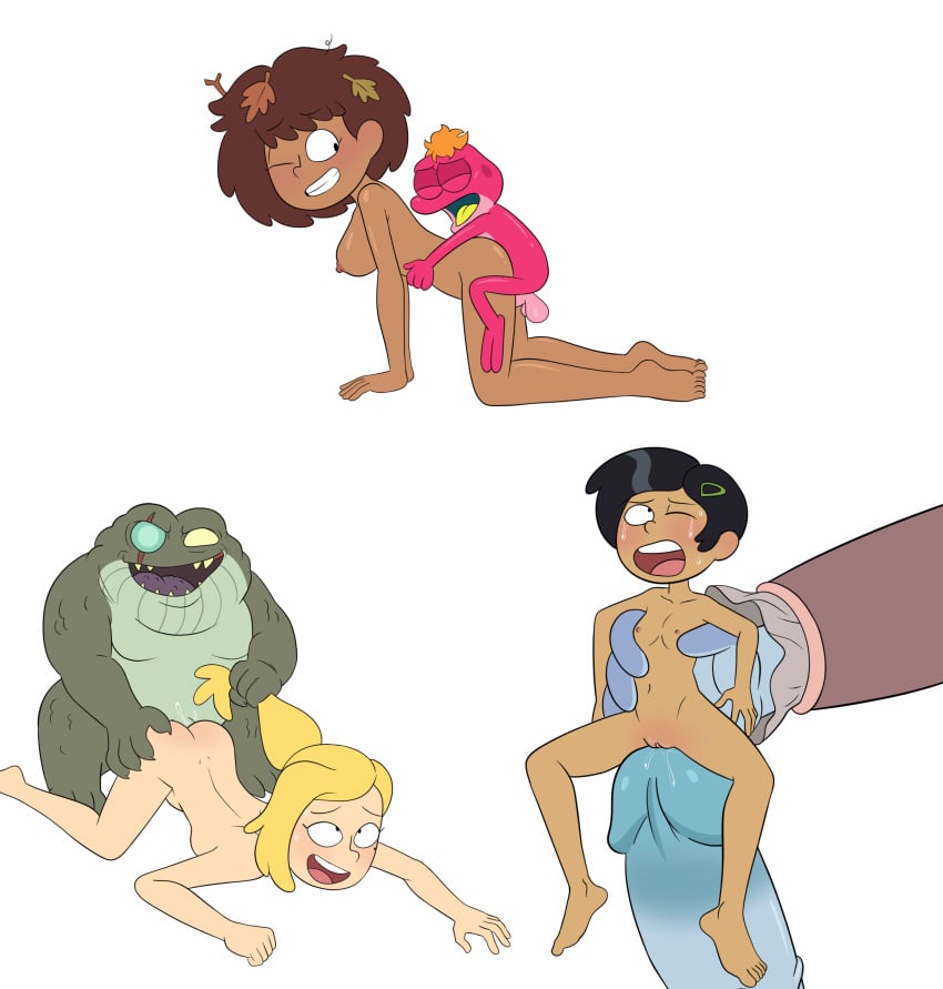 3boys 3girls aged_up amphibia anne_boonchuy asian_female bedroom_eyes big_breasts big_penis black_hair blonde_hair blush breasts brown_hair captain_grime completely_nude completely_nude_female disney disney_channel disney_xd doggy_style eyebrows_visible_through_hair frog glistening_body interspecies king_andrias_leviathan light-skinned_female looking_behind marcy_wu millim multiple_images nude_female pulling_hair pussy_juice sasha_waybright sex short_hair size_difference small_breasts spread_anus sprig_plantar standing straight_hair sweat taiwanese_female testicles thai_female toad tongue tongue_out vagina vaginal_penetration vaginal_sex wet_pussy white_female