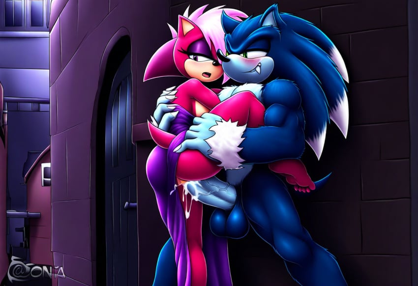 ai_generated ass blue_body breasts incest incest_(lore) magenta_fur male/female novelai pink_hair sex sonia_the_hedgehog sonic_(series) sonic_the_hedgehog sonic_the_hedgehog_(series) sonic_underground sonic_x_sonia straight veiny_penis