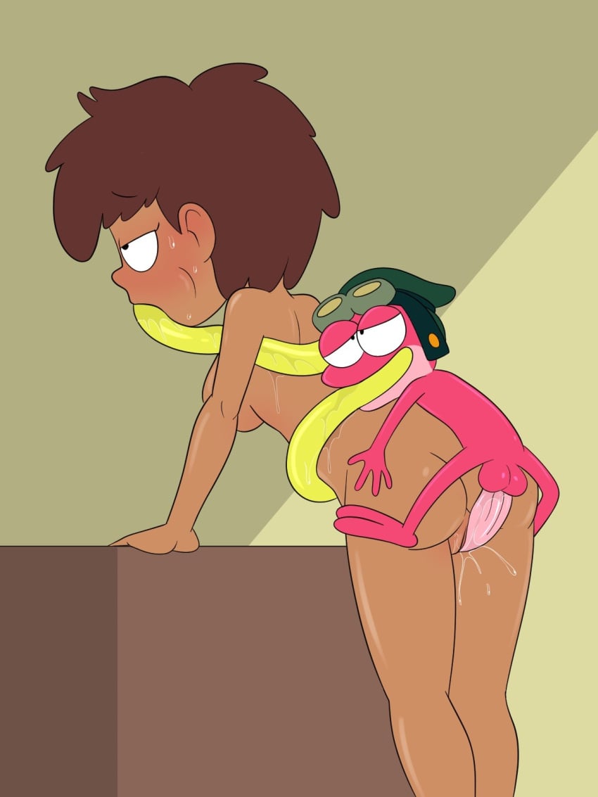 1girls 2022 against_table alternate_version_at_source amphibia anne_boonchuy areolae ass balls bedroom_eyes blush bodily_fluids breasts completely_nude completely_nude_female disney disney_channel disney_xd eyebrows_visible_through_hair glistening_body looking_behind millim nipples nude nude_female penetration penis portrait pussy pussy_juice sex short_hair solo solo_female solo_focus spread_anus sprig_plantar standing straight_hair sweating teenage_girl teenager testicles tongue tongue_out vagina vaginal_penetration vaginal_penetration vaginal_sex wet_pussy young