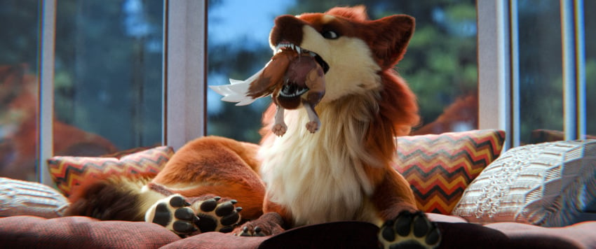 3d absurd_res anthro bodily_fluids canid canine deer digital_media_(artwork) drooling fennec_fox feral fox hi_res hybrid mammal maned_wolf maple_(disambiguation) mawplay mouth open_mouth predator_(disambiguation) prey_(disambiguation) saliva shinyumbra spice teeth tongue true_fox vore