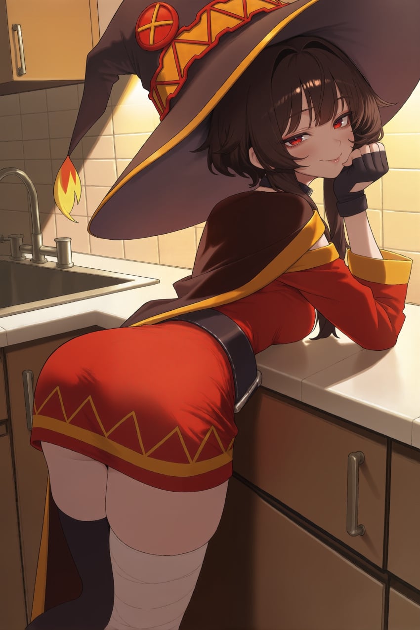 Megumin (Kono Subarashii Sekai Ni Shukufuku Wo!) Rule 34 Image