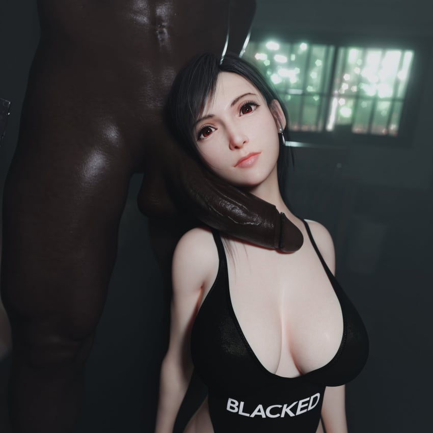 Tifa Lockhart (Blacked) Rule 34 Image