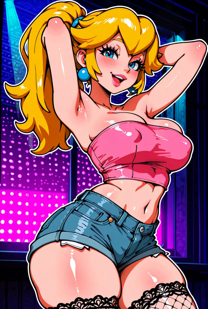 Princess Peach (Mario (Series)) Rule 34 Image