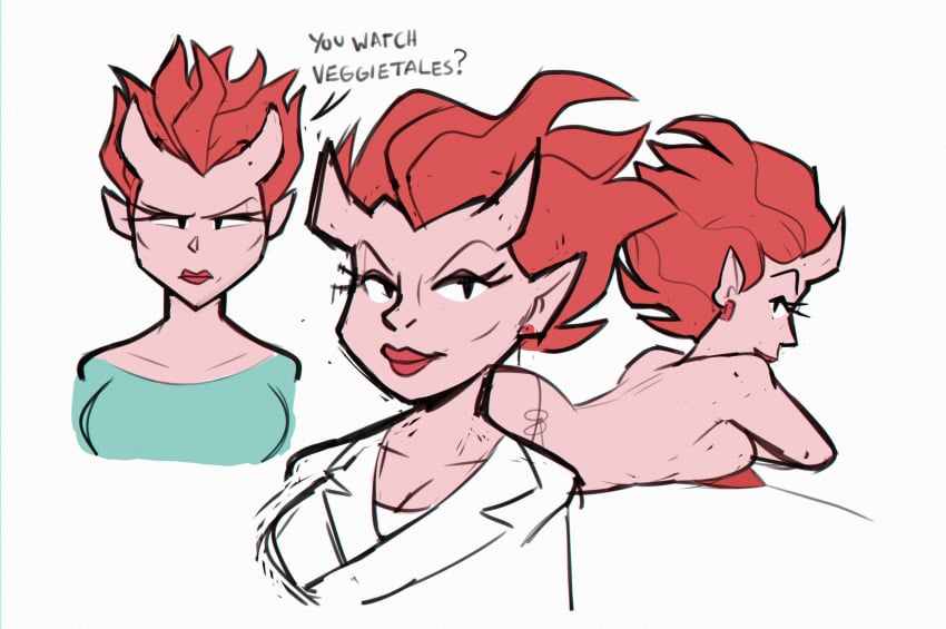 Callie Maggotbone (Ugly Americans) Rule 34 Image