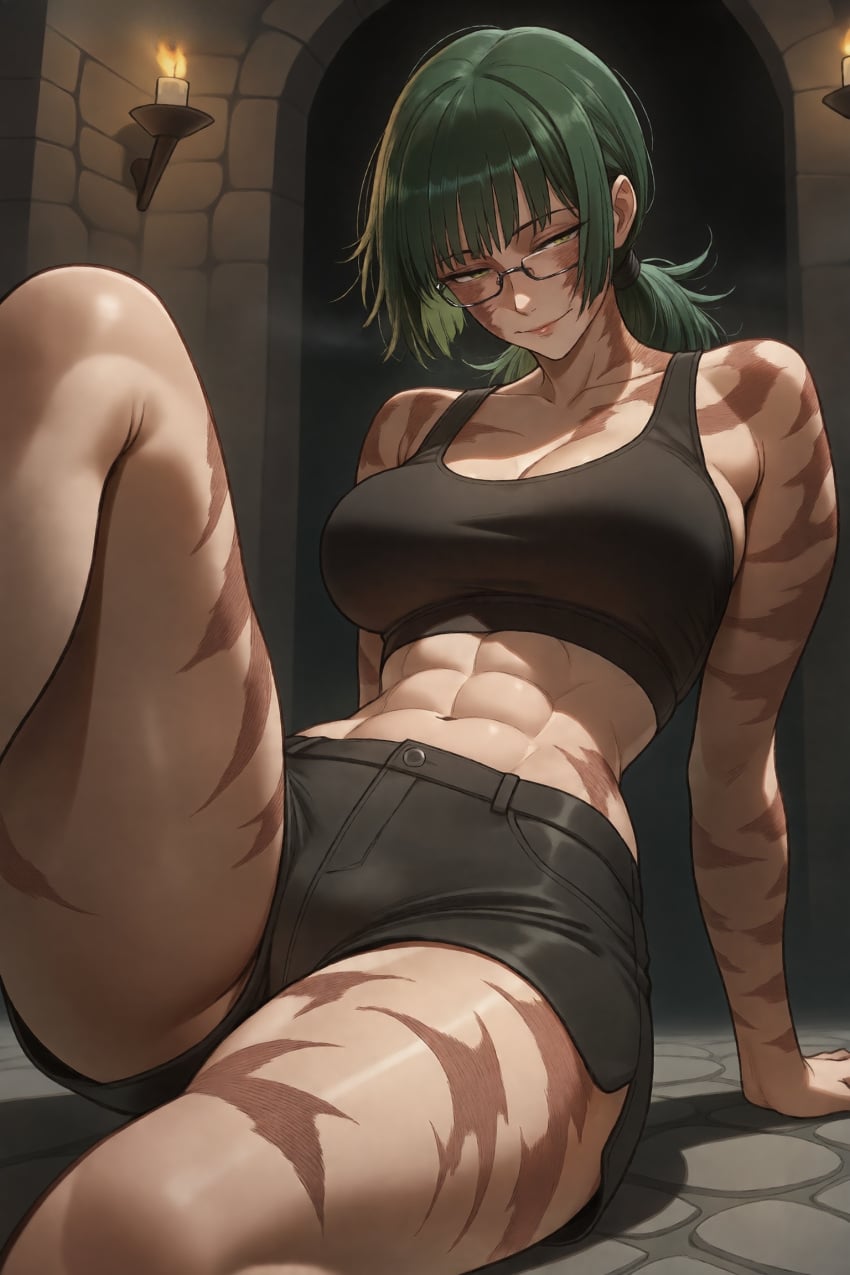 Zenin Maki (Jujutsu Kaisen) Rule 34 Image