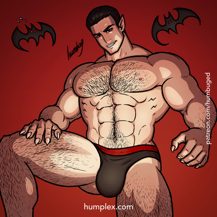 bara big_bulge bulge daddy hairy_arms hairy_chest humbug humbuged humplex leg_hair male male_nipples male_only manly mature_male monthly_manful muscular_male nipples underwear vampire