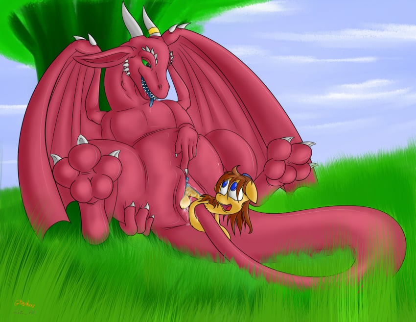 copperwire dragon duo equine feet female feral_unbirthing_feral hi_res horse liz_art lucy mammal penetration pony ratchet_(oc) stuffing unbirthing uncensored video_games vore