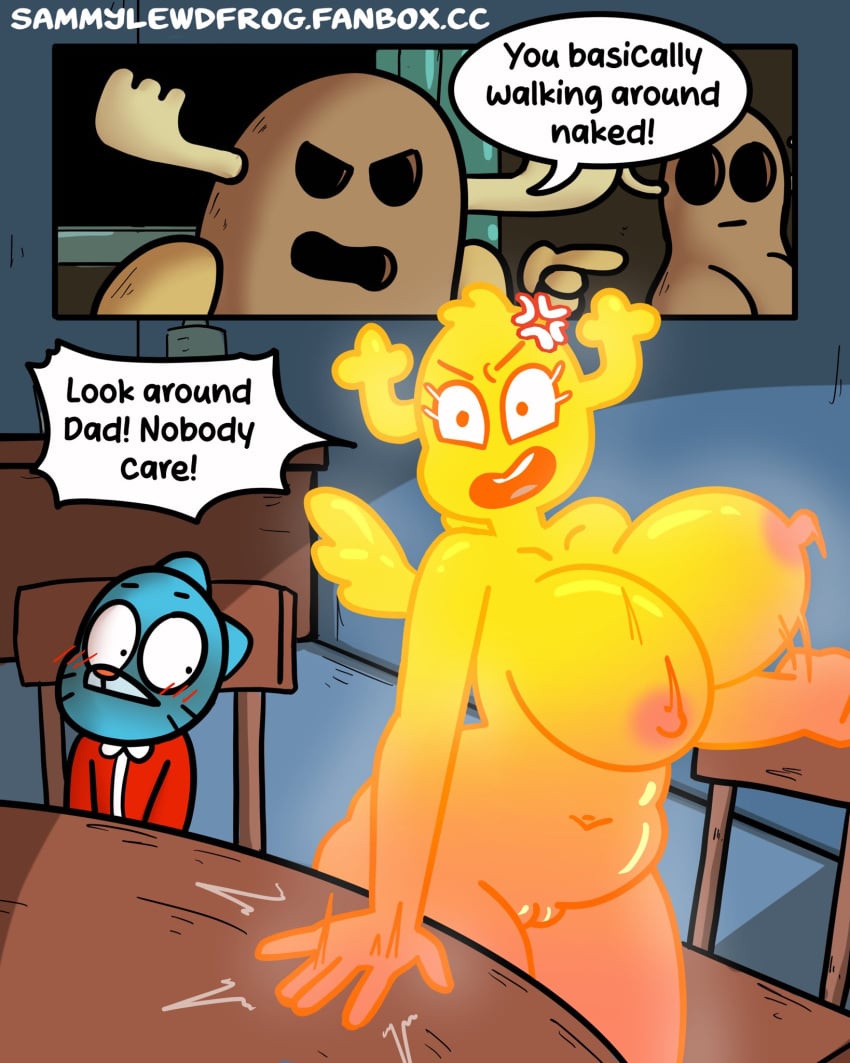 Gumball Watterson (Cartoon Network) Rule 34 Image
