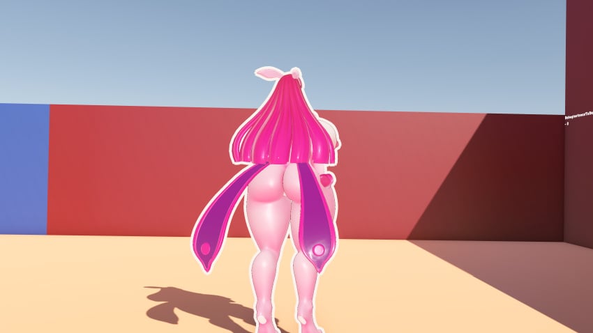 3d female lovander palworld papervrc pocketpair scalie solo vrchat vrchat_avatar