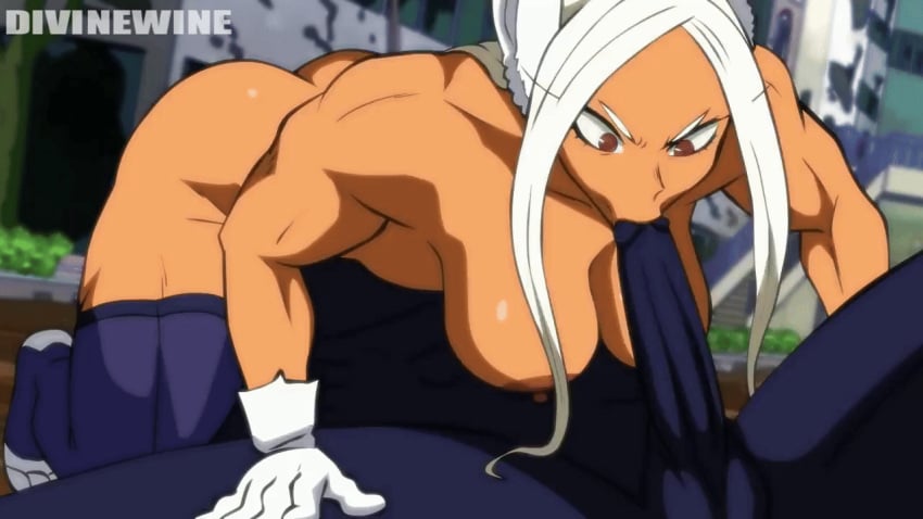 1boy 1girls :>= aggressive all_fours alternate_version_available animal_ears animated animated_gif areola areolae artist_name artist_signature ass athletic athletic_female bare_back bare_shoulders bent_over big_breasts big_penis boku_no_hero_academia breasts bunny_ears bunny_girl busty curvaceous curvy curvy_female curvy_figure dark-skinned_female dark_skin deepthroat divine_wine fellatio female gif gloves kemonomimi large_breasts large_penis leaning_forward looping_animation male male/female miruko monster monster_boy muscular muscular_arms muscular_back muscular_female muscular_thighs my_hero_academia nipples nomu oral oral_sex penis rabbit_ears rabbit_girl red_eyes rumi_usagiyama shounen_jump straight straight_sex sucking sucking_penis tagme thick_thighs thighhighs thighs toned toned_arms toned_back toned_female vampiranhya_(artist) voluptuous voluptuous_female white_gloves white_hair