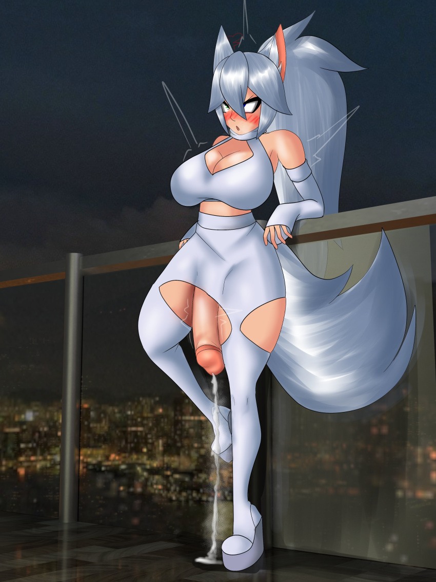 1futa animal_ears armwear big_breasts blue_eyes blush blush_lines blushing_profusely boots bottomless bra breasts city city_background cityscape clothed clothing cum cum_drip cumshot cumstring dripping dripping_cum dripping_milk dripping_penis dripping_precum dripping_semen drool drool_on_face drool_string drooling ear ear_tuft ears_up ejaculation elbow_gloves flaccid futa_only futanari gloves green_eyes heterochromia huge_ass huge_breasts huge_butt huge_cock huge_thighs humanoid humanoid_penis kemonomimi light-skinned_futanari light_skin midriff mina_(tsn11) mostly_clothed open_mouth orgasm outfit outside penis ponytail precum shaking shiny_hair silver_hair silver_outfit solo standing tail thick thick_ass thick_cum thick_hips thick_legs thick_penis thick_tail thick_thighs thigh_boots thigh_highs thigh_socks thigh_squish thigh_strap thighhigh_boots thighhighs thighs white_hair white_outfit wolf wolf_ears wolf_futa wolf_girl wolf_tail wolfdog yunaka