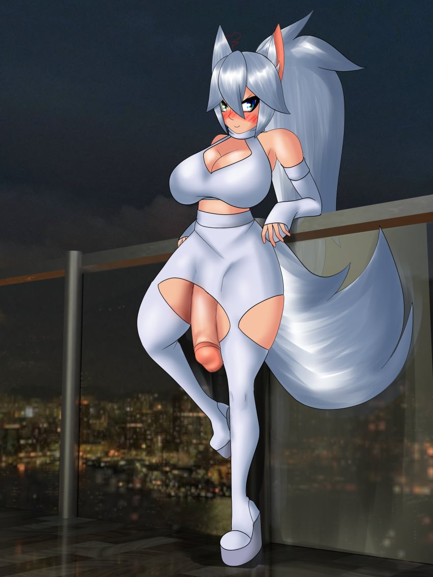 1futa animal_ears armwear big_breasts blue_eyes blush blush_lines blushing_profusely boots bottomless bra breasts city city_background cityscape clothed clothing dripping drool drool_on_face drool_string drooling ear ear_tuft ears_up elbow_gloves flaccid futa_only futanari gloves green_eyes heterochromia huge_ass huge_breasts huge_butt huge_cock huge_thighs humanoid humanoid_penis kemonomimi light-skinned_futanari light_skin looking_at_viewer midriff mina_(tsn11) mostly_clothed open_mouth outfit outside penis ponytail pov pov_eye_contact shaking shiny_hair silver_hair silver_outfit solo standing tail thick thick_ass thick_hips thick_legs thick_penis thick_tail thick_thighs thigh_boots thigh_highs thigh_socks thigh_squish thigh_strap thighhigh_boots thighhighs thighs white_hair white_outfit wolf wolf_ears wolf_futa wolf_girl wolf_tail wolfdog yunaka