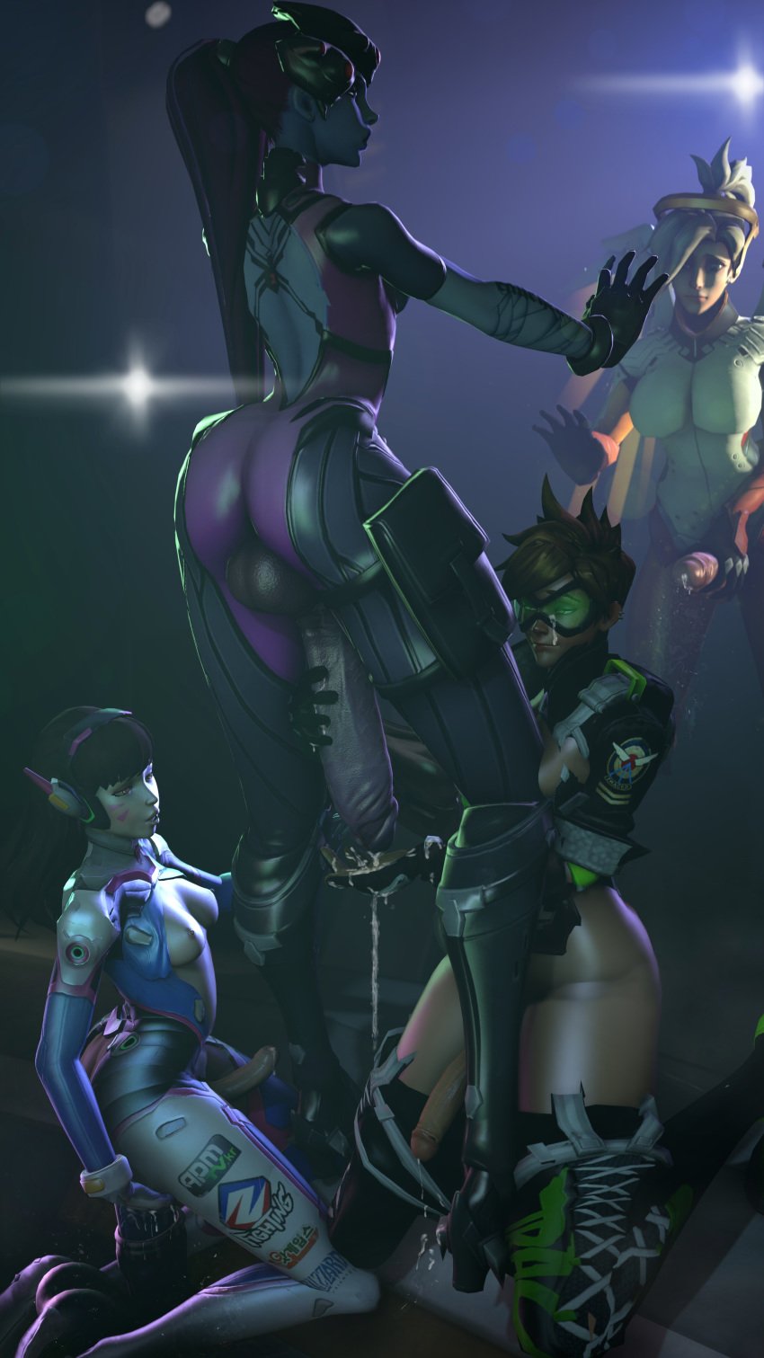 3d 4futas alternate_costume areolae ass backsack balls big_ass big_breasts bimbo bodysuit breasts brown_hair clothed clothing cock-tail cum cum_drip cum_in_hand cum_on_face cumshot curvy d.va dickgirl dildo dildo_sitting ejaculation equine_dildo erect_nipples erection exposed_breasts facial futa_on_futa futa_only futa_with_futa futanari hair handjob hands-free handsfree_ejaculation headphones high_heels highres huge_cock huge_dildo huge_penis hyper hyper_penis intersex kneeling large_ass large_balls large_breasts large_penis light-skinned_futanari light_skin long_hair masturbation medium_breasts mercy mitrild-sfm nipples no_bra no_panties overwatch penis penis_out penis_size_difference precum precum_drip purple-skinned_futanari purple_skin sex_toy short_hair small_breasts source_filmmaker sporty_tracer standing thick_thighs thighhighs tracer uncensored whisker_markings white_hair widowmaker