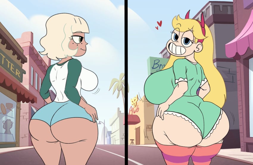 disney disney_channel huge_ass huge_breasts jackie_lynn_thomas star_butterfly star_vs_the_forces_of_evil thedomely