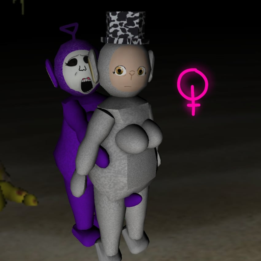 3d_model majin_tubby_ slendytubbies tagme tinky_winky